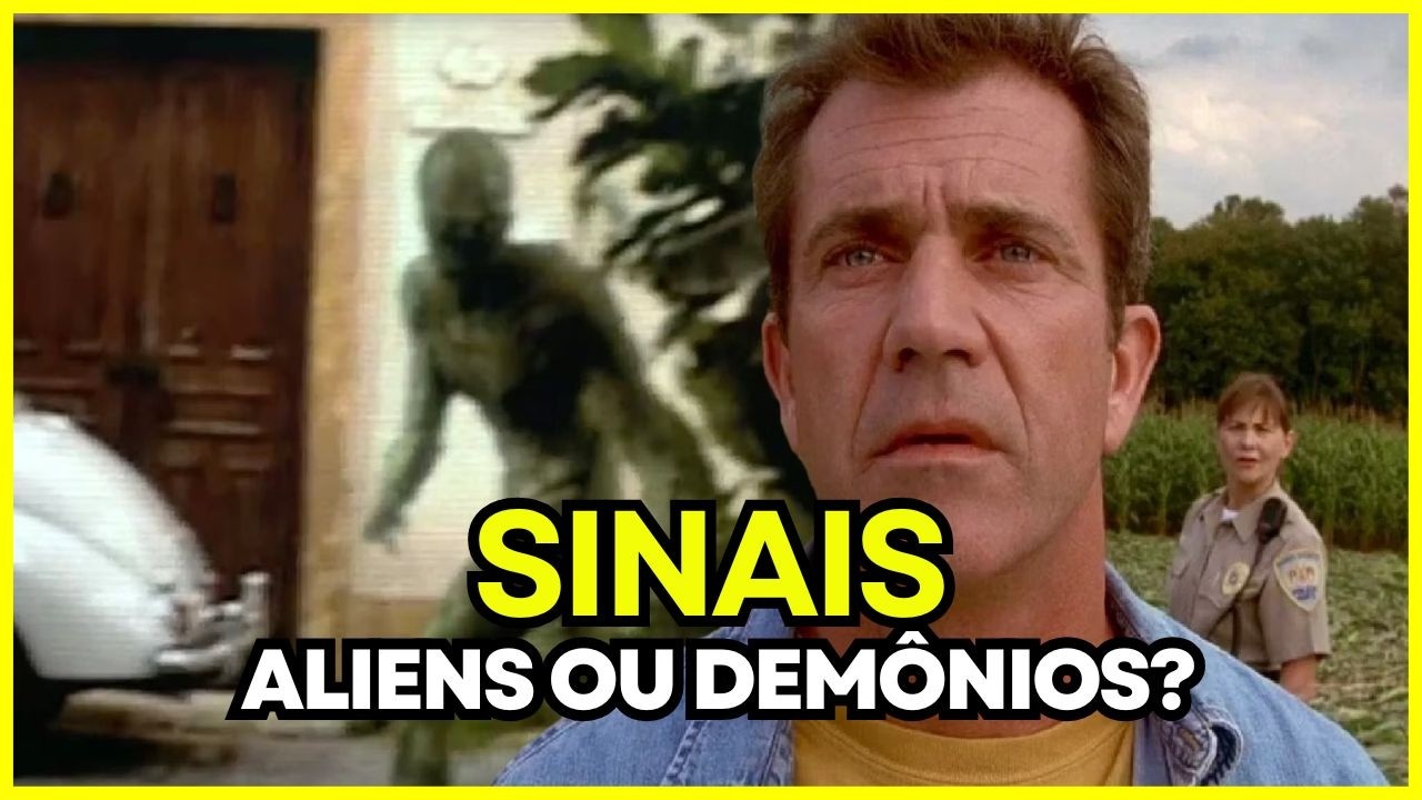 O FILME SINAIS NUNCA FOI SOBRE ALIENS!