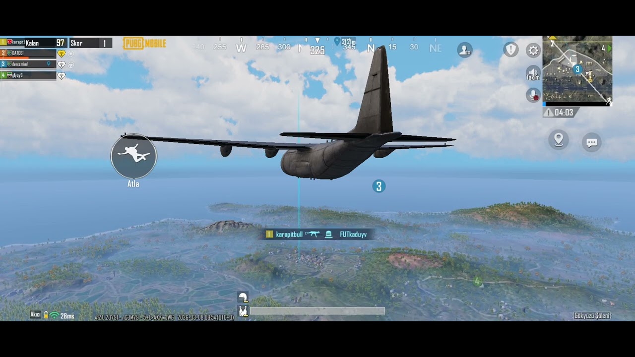 Pubg oynuyorum! 