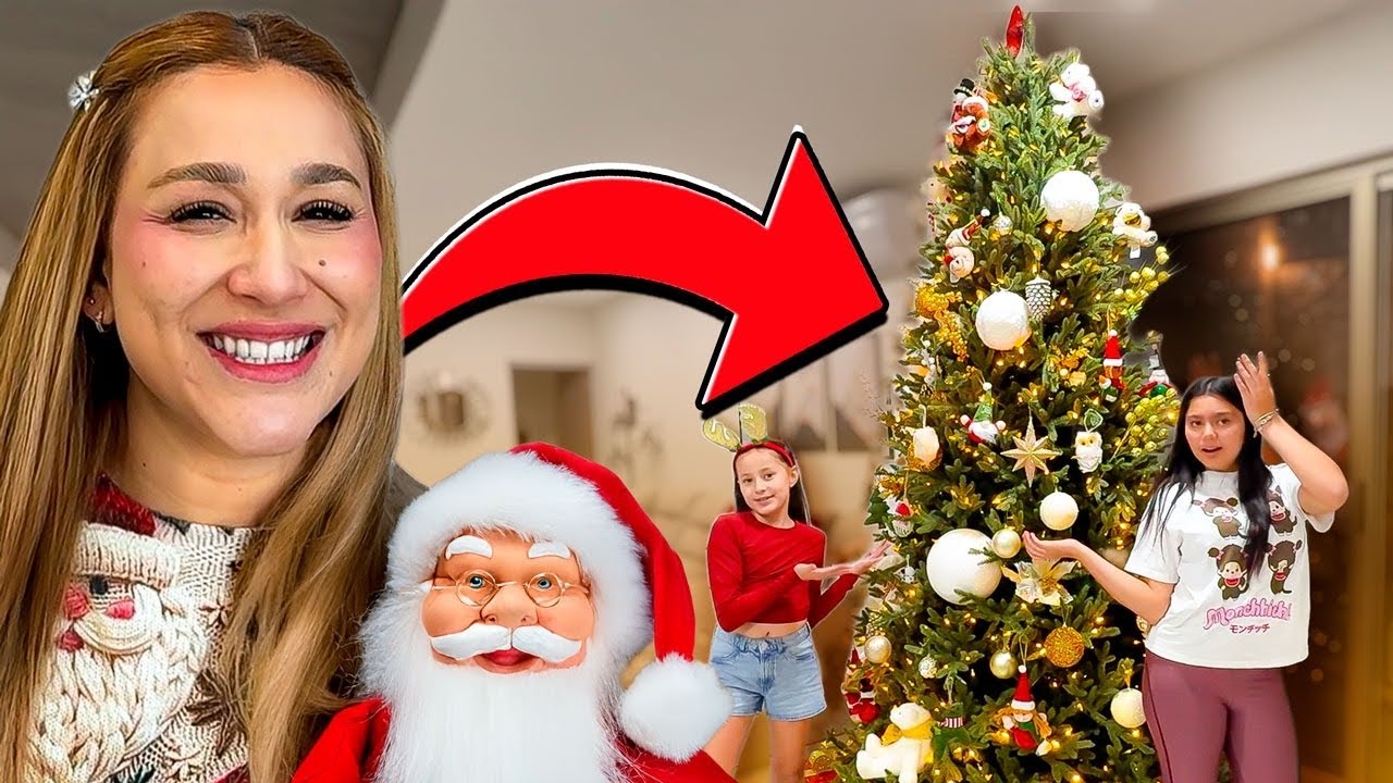 POR FIN PUDIMOS PONER EL ÁRBOL DE NAVIDAD 🤗