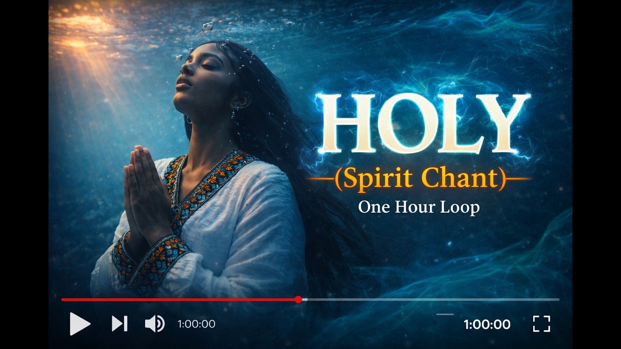 Holy (Spirit Chant) - One Hour Christian Worship loop #music 
