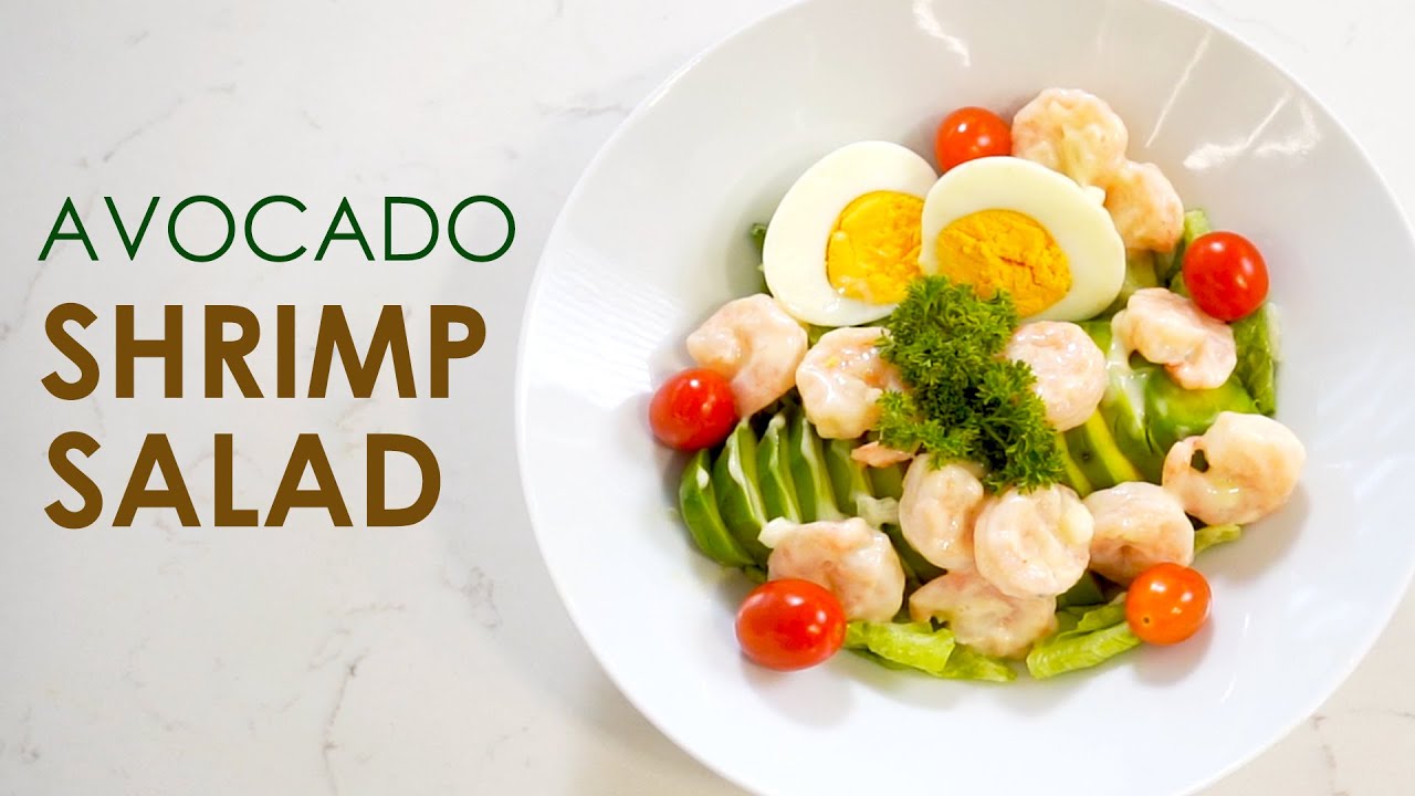 APPETIZER | AVOCADO SHRIMP SALAD |  TOFICO MANGO CONCENTRATE