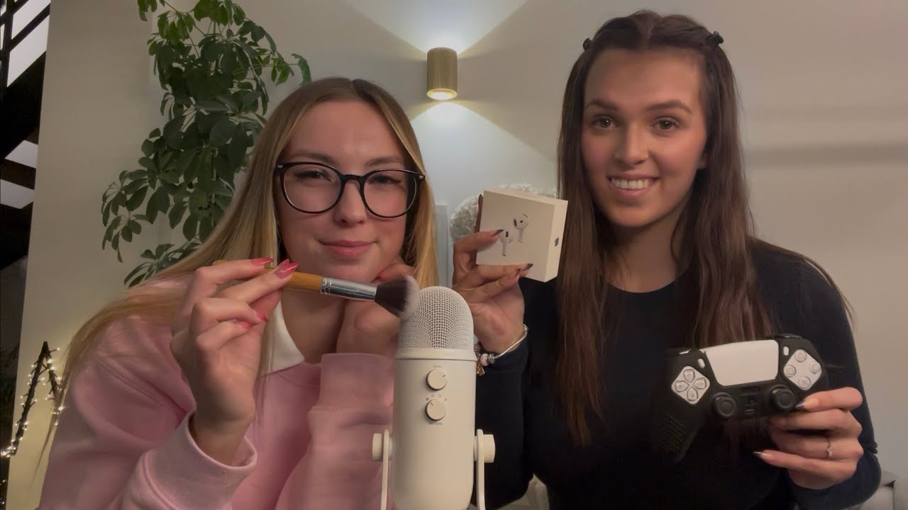 My friend tries ASMR again (german/deutsch)