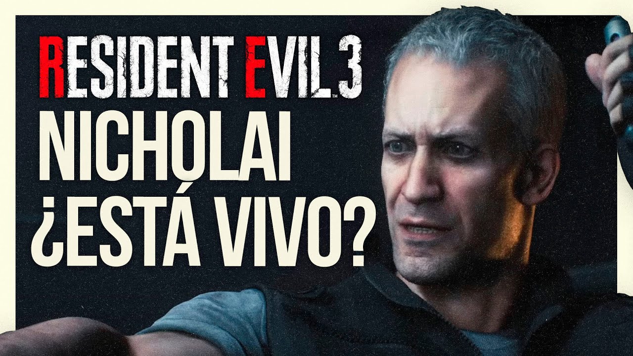 Nicholai Ginovaef | Nikolai Zinoviev ¿ESTÁ VIVO? CAPCOM DA PISTAS EN RESIDENT EVIL 3 REMAKE NEXT-GEN