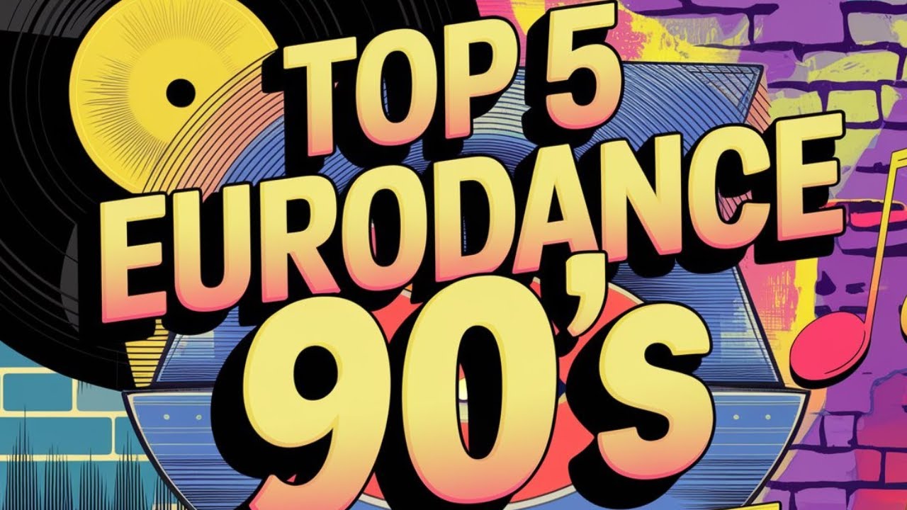 As 5 Melhores Eurodance 90's - TOP 5 Poderoso! 🚀🎶🎧