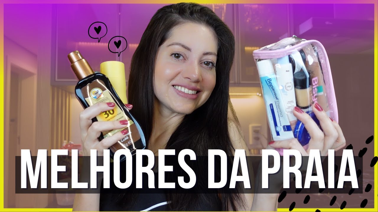 Produtos Indispensáveis para um SKINCARE PERFEITO na PRAIA