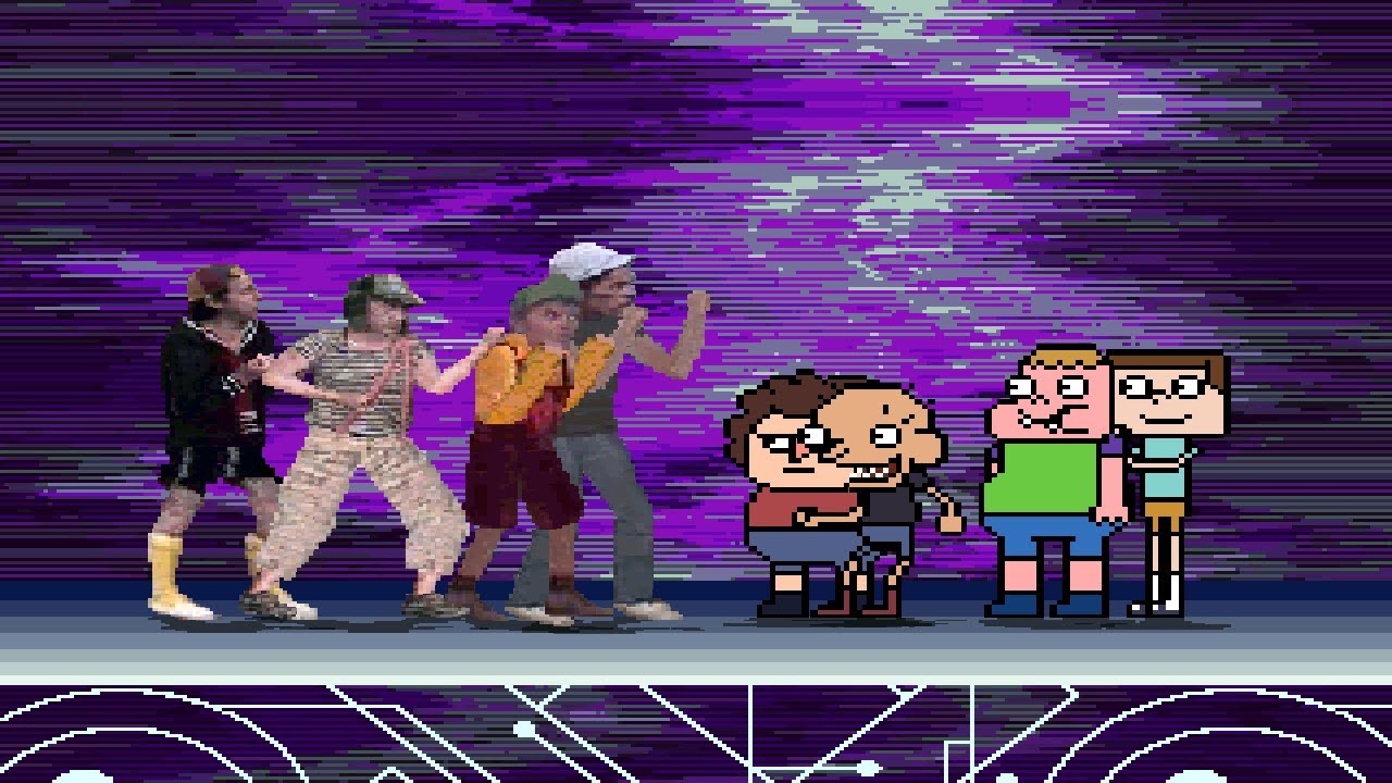 Mugen - Chaves, Quico, Godines e Seu Madruga VS Clarêncio, Jeff, Sumo e Belson