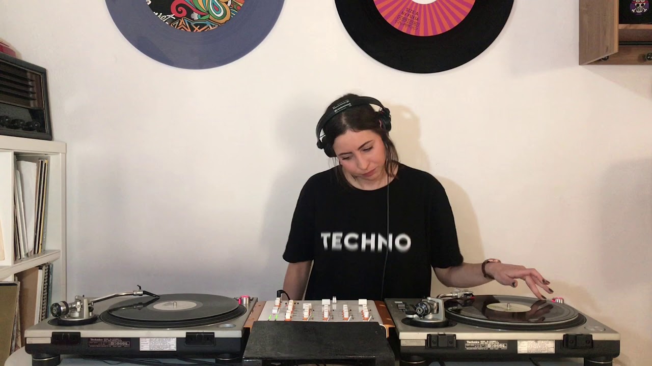 Only vinyl techno session