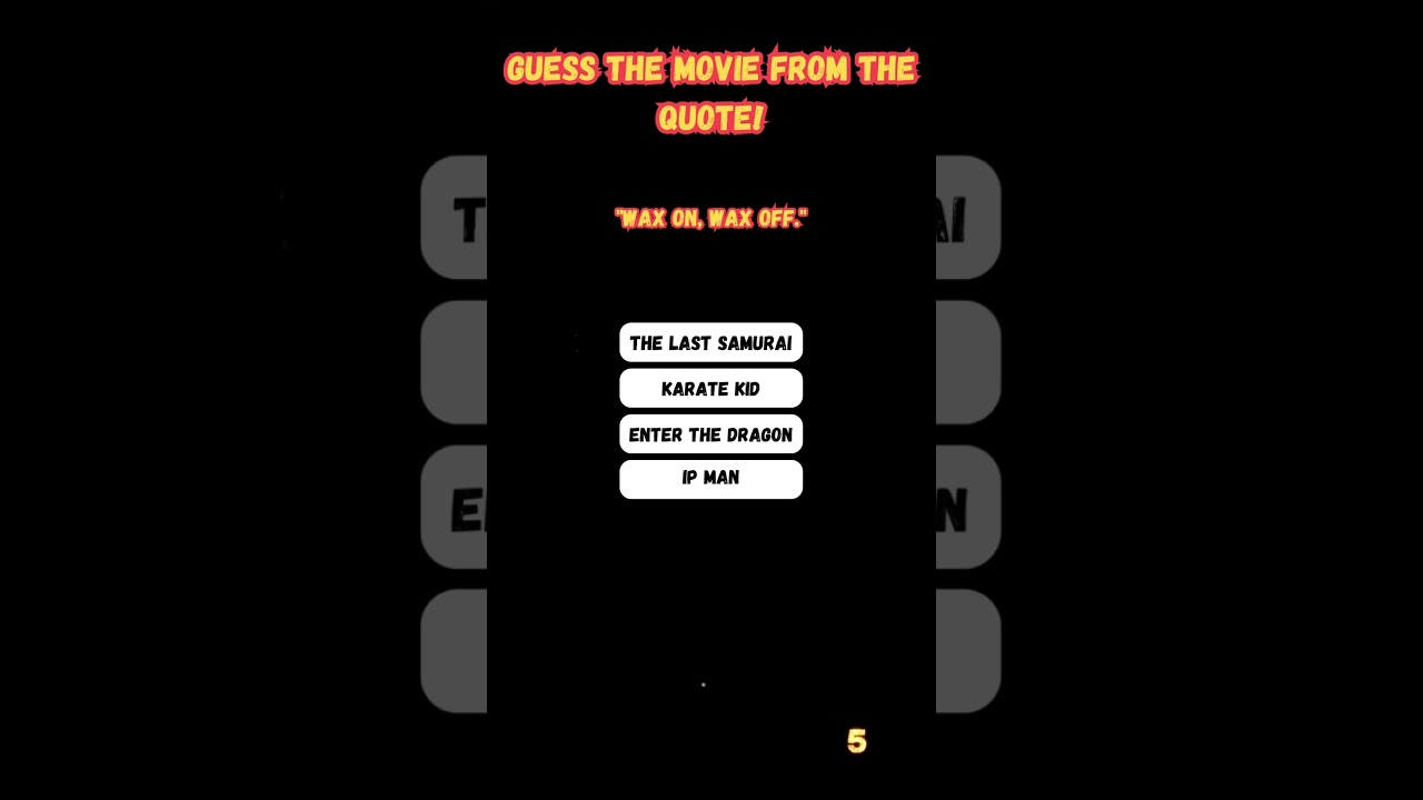 Cinema Challenge: Guess the Film from One Quote! 🍿 #quiz #trivia