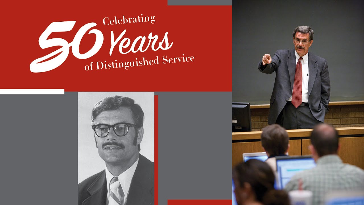 Honoring Professor Bubany & 50 Years of Distinguished Service