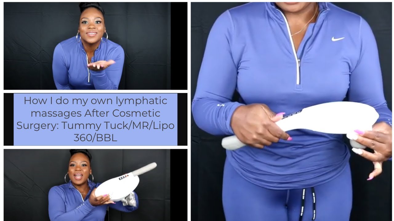How I do my own lymphatic massages After Cosmetic Surgery: Tummy Tuck/MR/Lipo 360/BBL