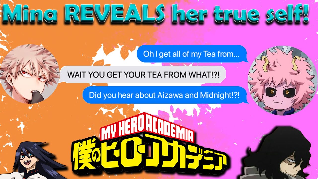 Mina takes Truth Serum 💉 and REVEALS so much! | MHA & BNHA Texts