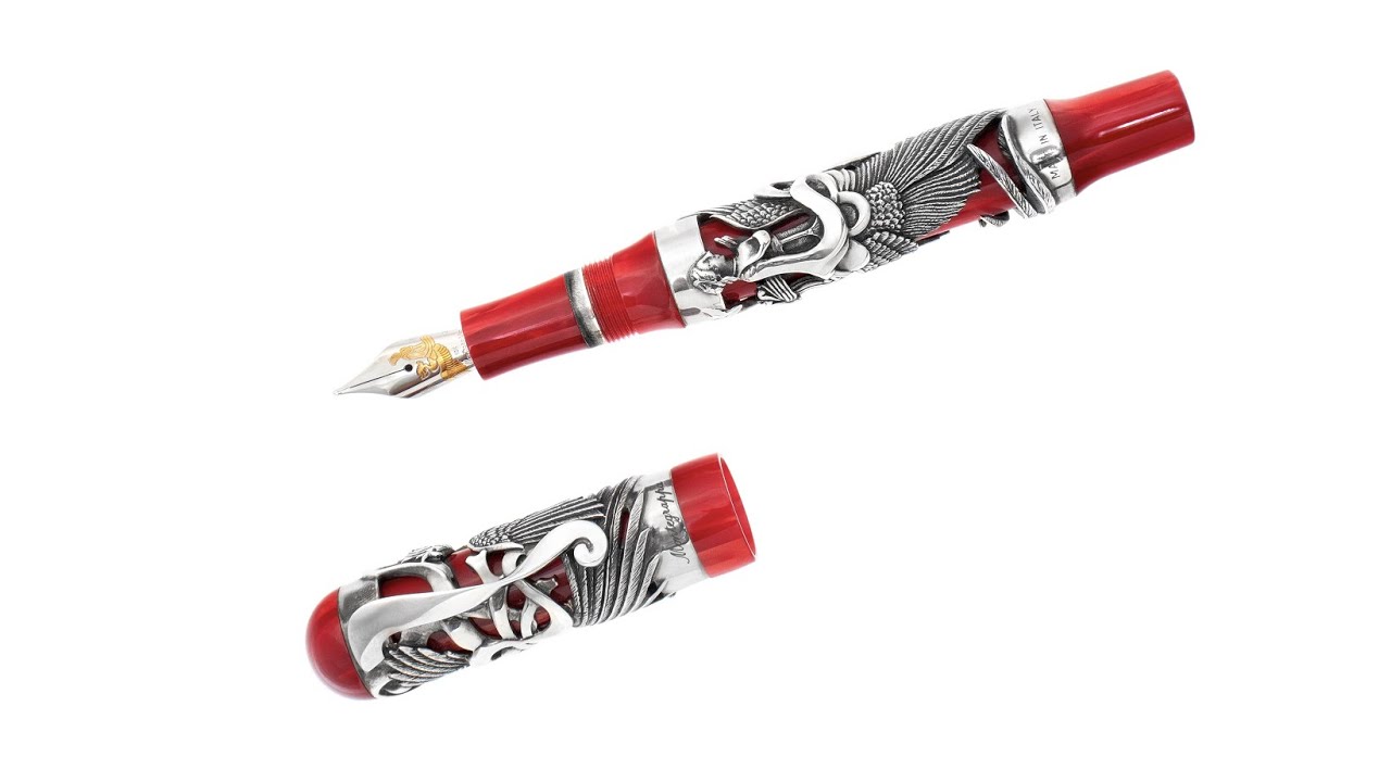 Обзор перьевой ручки Montegrappa Eternal Bird, LE 2005