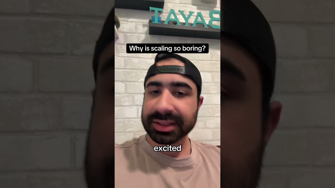 Scaling is boring