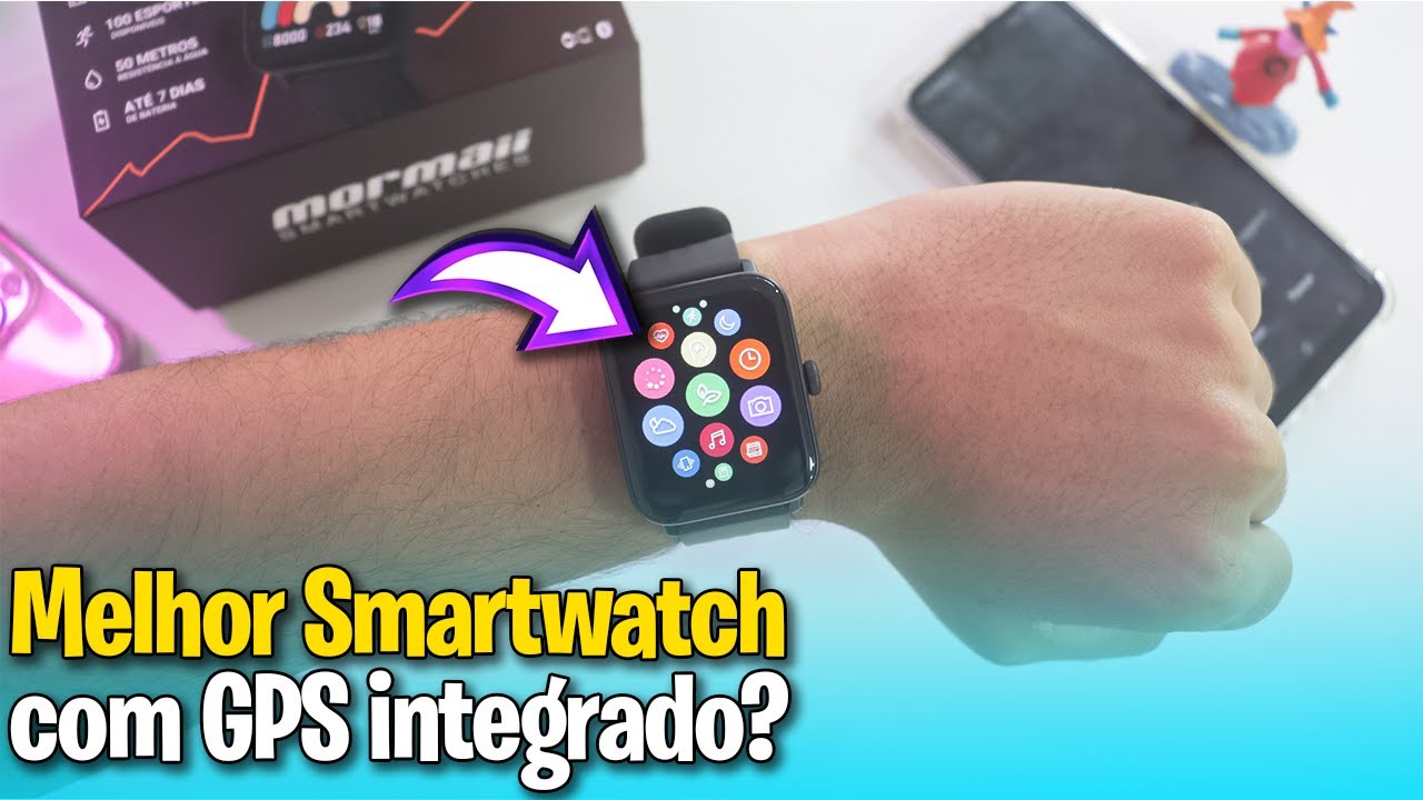 Smartwatch Mormaii Life Ultra GPS 😱 Será que é bom mesmo? Vale a Pena? Unboxing e Review