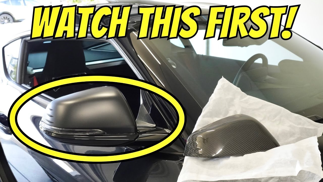 (2020-2026) Toyota Supra Carbon Fiber Mirror Cap DETAILED Installation *Easy DIY*