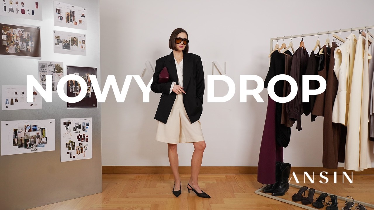 Styl na r&oacute;żne okazje - zobacz najnowszy drop ANSIN 🤎
