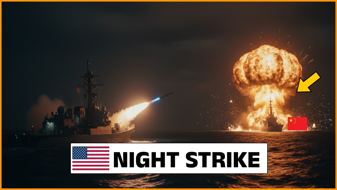 USA vs China WAR: US Strike Hits Chinese Warship