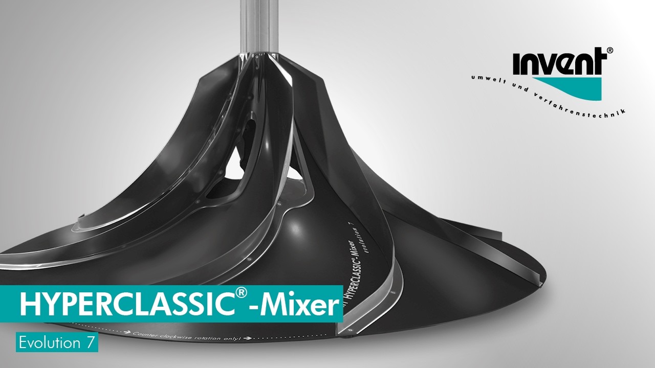 HYPERCLASSIC-Mixer Evolution7 Product Video - Mixer for Water and Wastewater Treatment by INVENT
