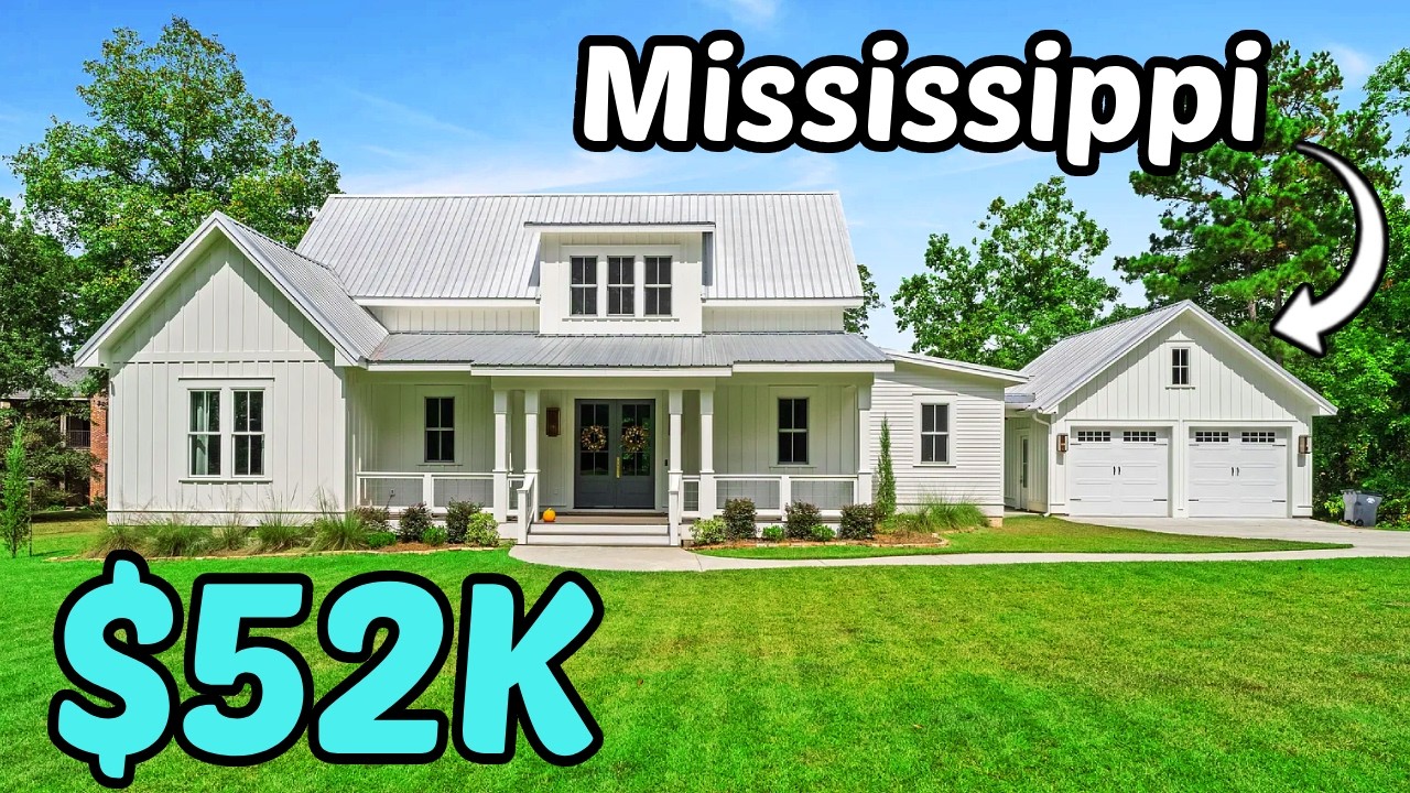 10 Dirt-Cheap Mississippi Towns to Buy a Farmhouse With Acreage (Real Estate Goldmines)