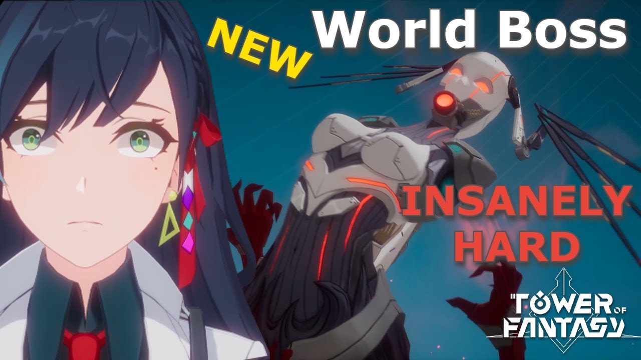 Tower of Fantasy 2.1 New Boss: Abyssal - Hera | Story vs World Boss Comparison | CN Test Server