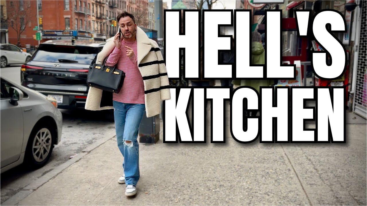 NEW YORK CITY Walking Tour [4K] - HELL'S KITCHEN