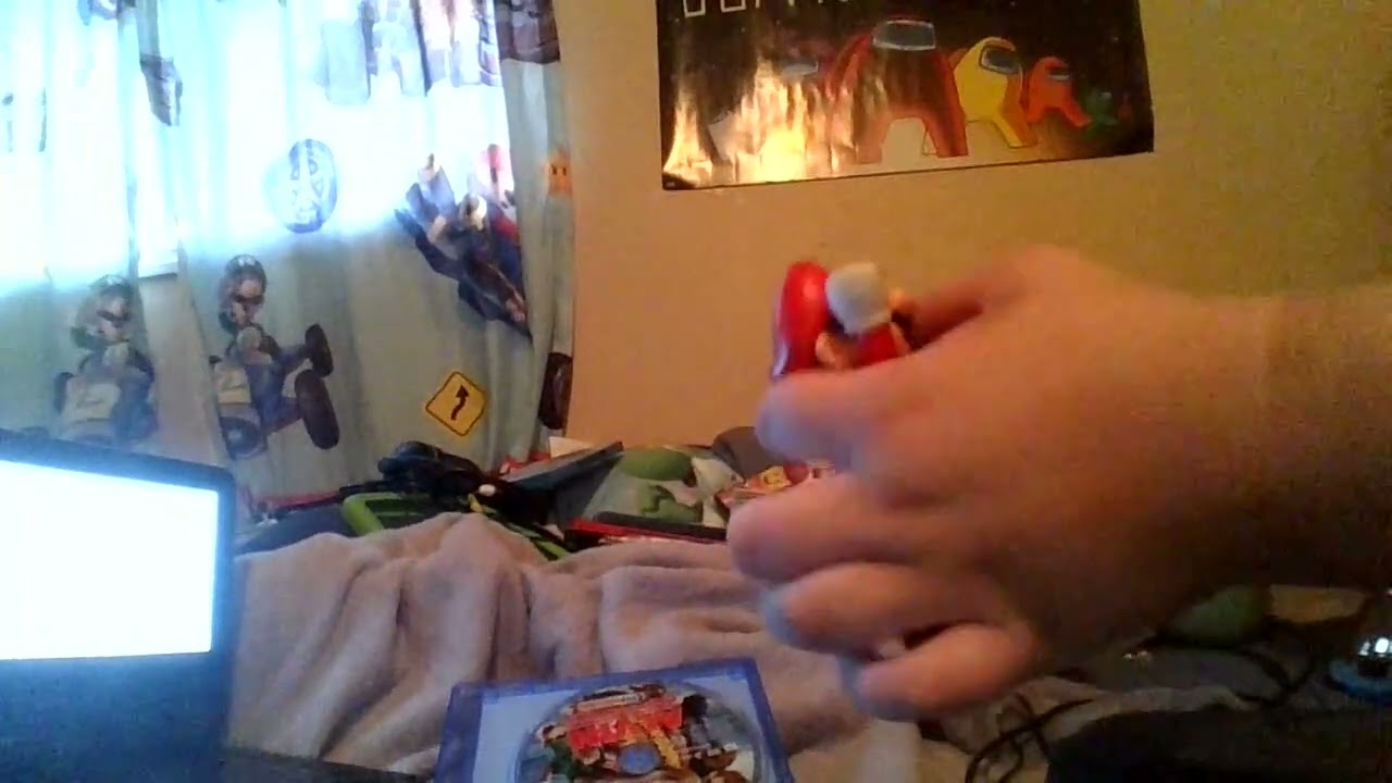 Mario Rages At The Portable Blu Ray Player