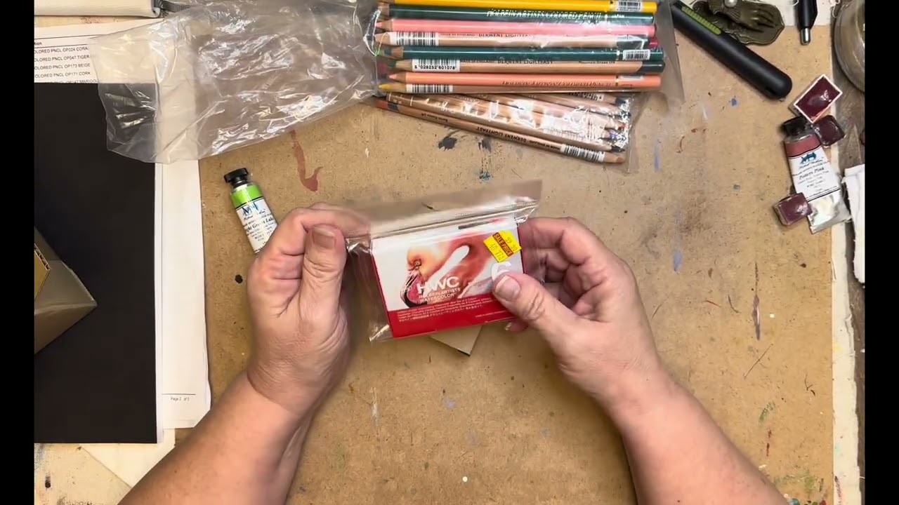 Покупки товаров для творчества в магазинах Blick и Spokane Art Supply: распаковка и демонстрация ...