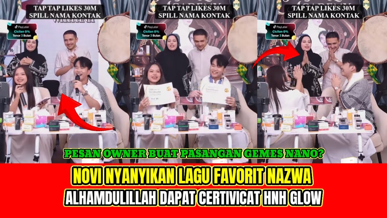PART AKHIR❗️PERFORMANCE PASANGAN GEMES NANO, OWNER HnH GLOW BERI PESAN HANGAT⁉️