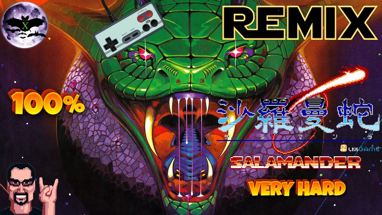 Life Force | Salamander Remake прохождение [ Ex Mode ] | Игра ( PC, Windows, FanGame ) Стрим rus