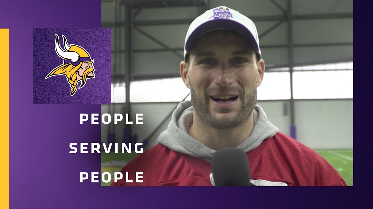 Kirk Cousins Provides Gifts for Local Families with People Serving People