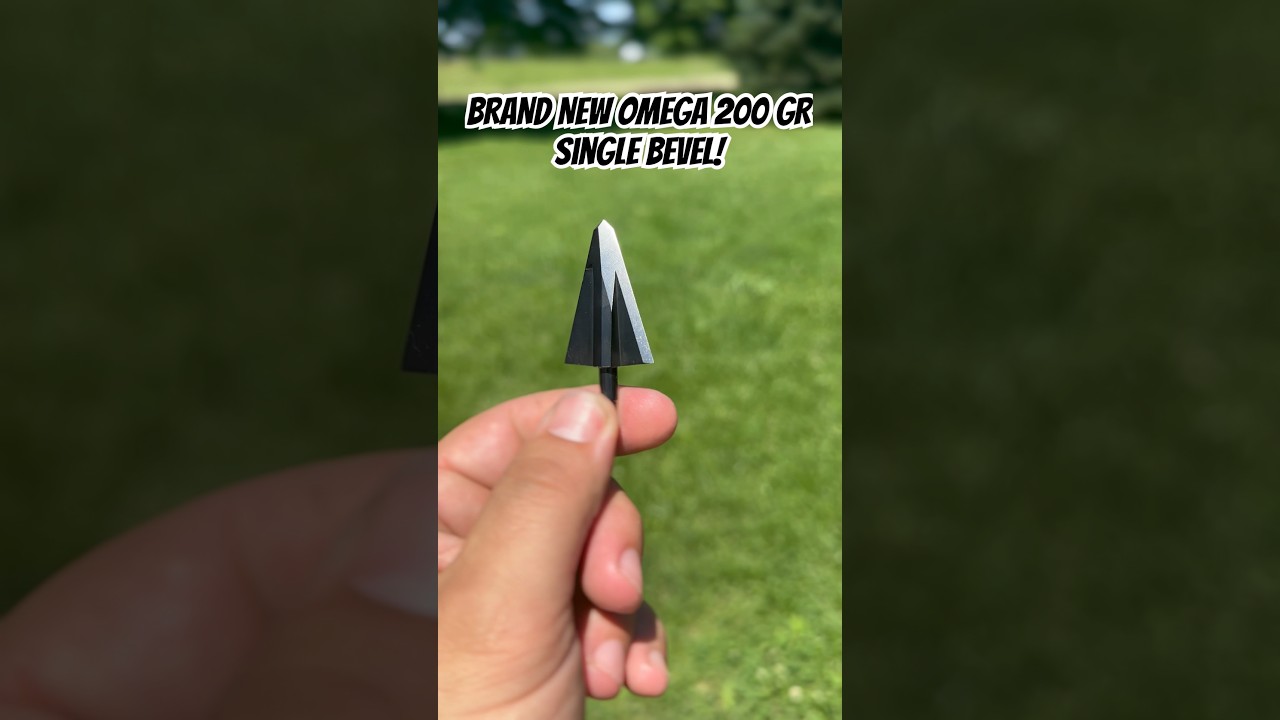 The brand new VPA OMEGA 200 grain single bevel is here! | bco shorts |