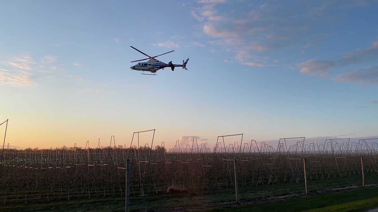 Bell 430 Helicopter Flyby Low-Pass