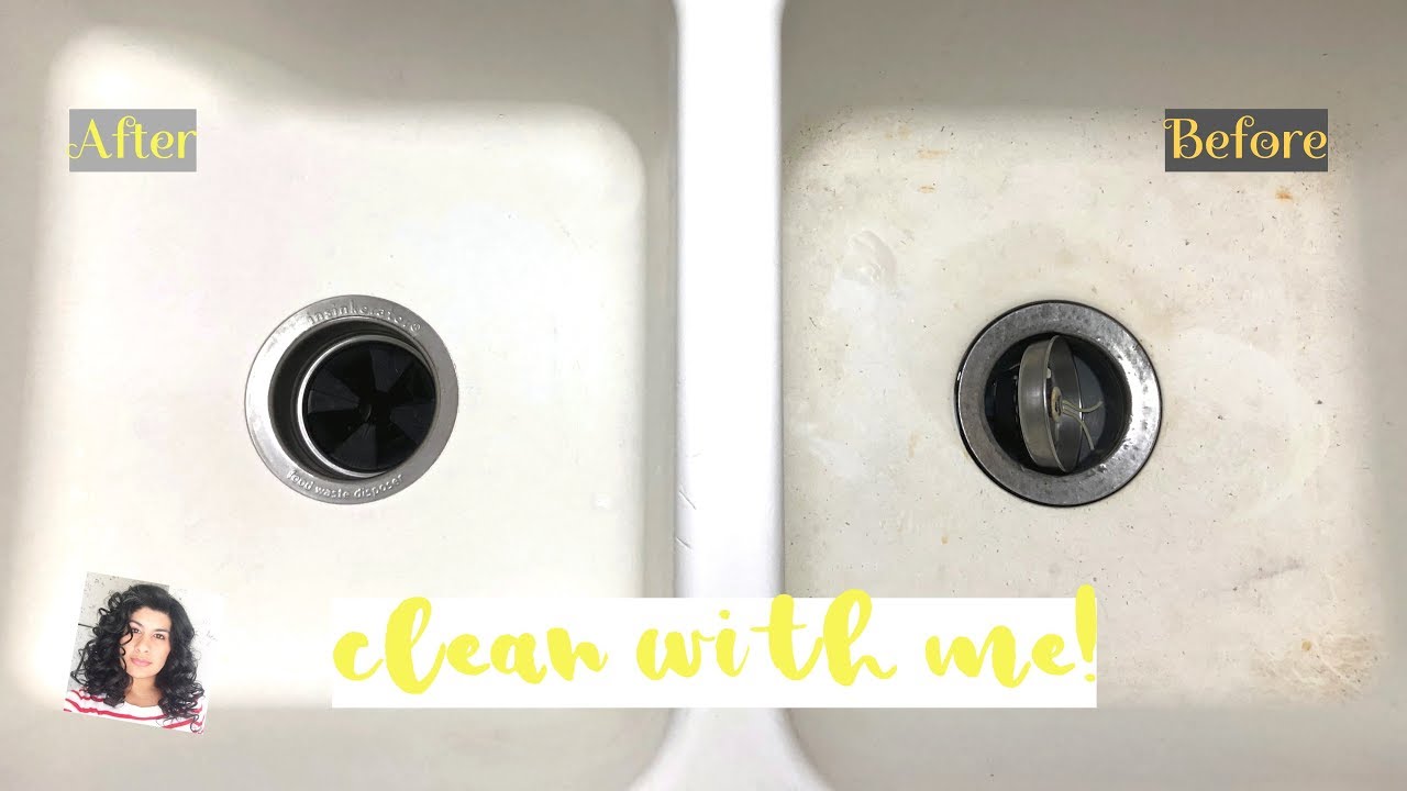Clean With Me! | Kitchen | Cleaning an Enamel Sink | Plastic Containers