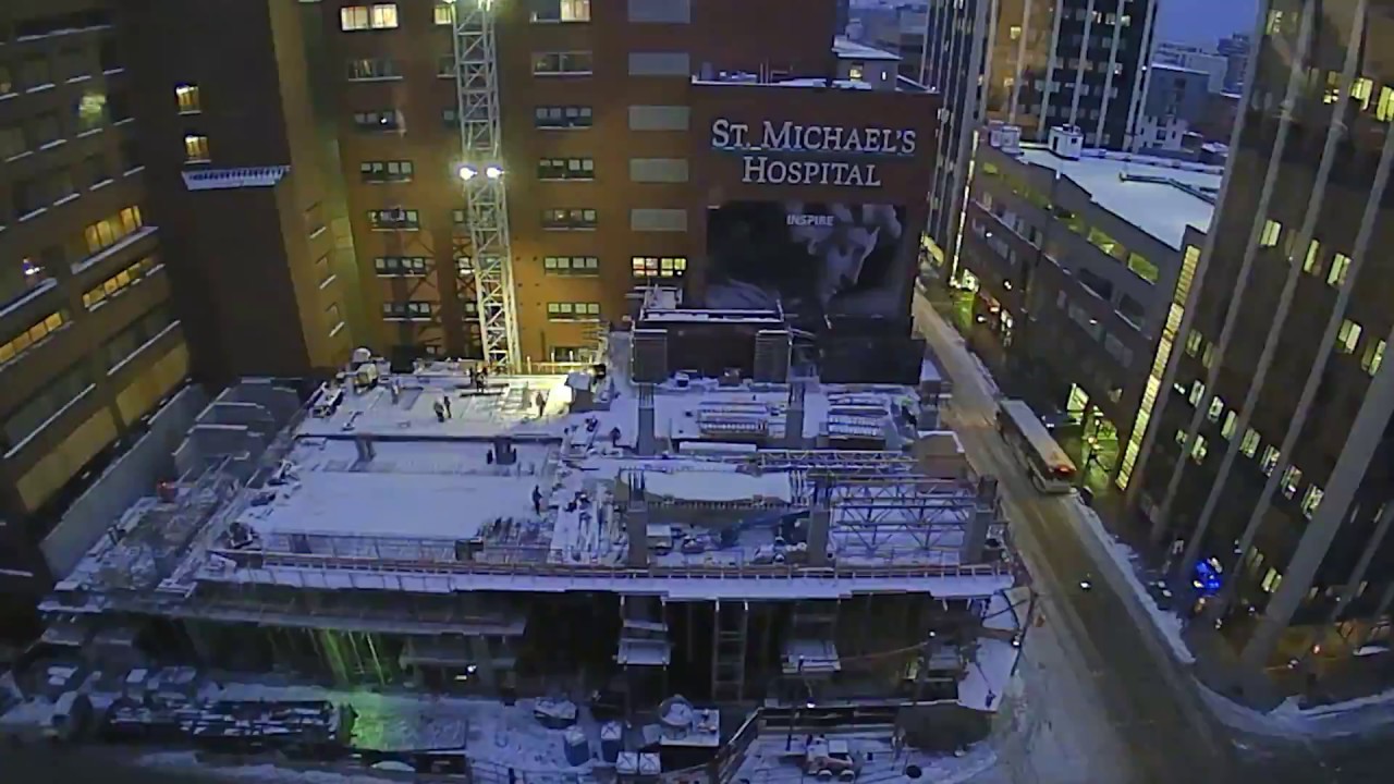 Then & now: One year of construction at St. Michael's