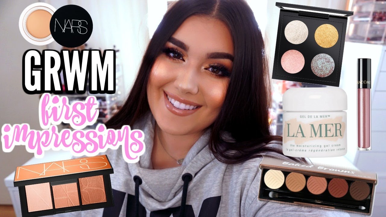 GRWM FIRST IMPRESSIONS | Easy Everyday Soft Glam Makeup Tutorial ♡ Deanna Borocz