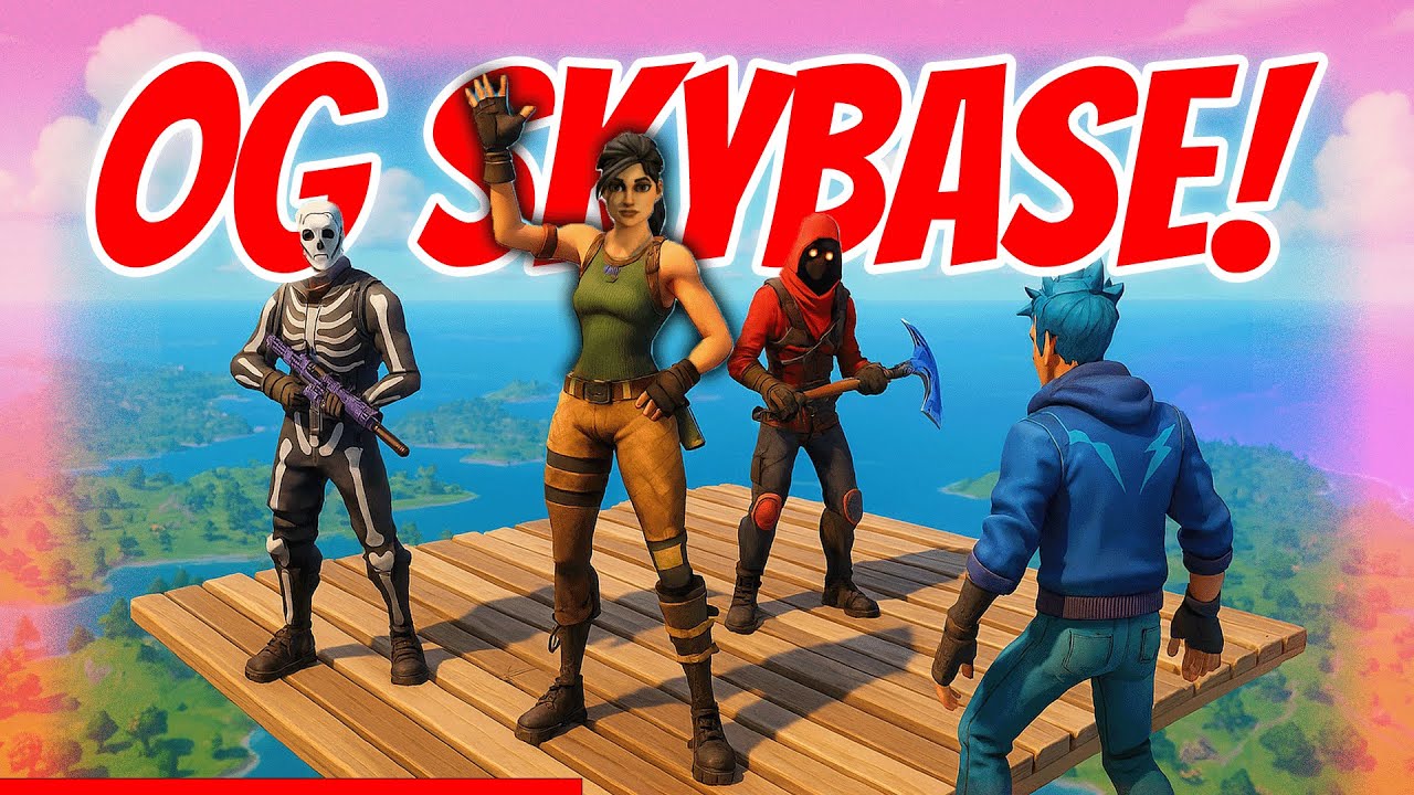 FORTNITE OG SKYBASE CHALLENGE!!