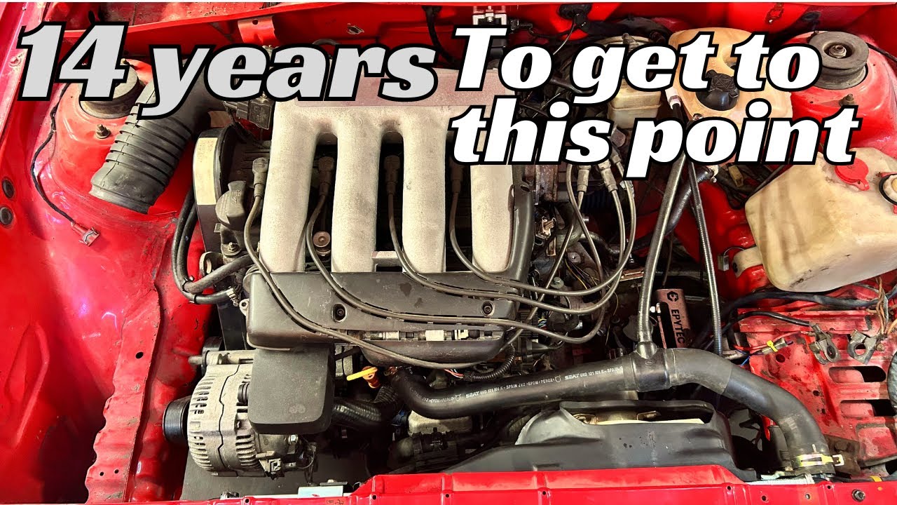 VW Red Golf mk1 ABF conversion