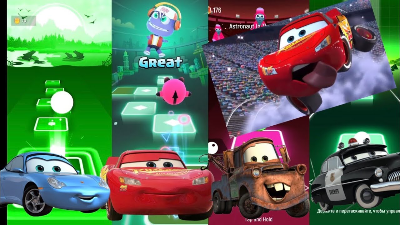 Super Speed McQueen – Tiles Hop Extreme Run!	Lightning McQueen Turbo Speed – Tiles Hop Gameplay