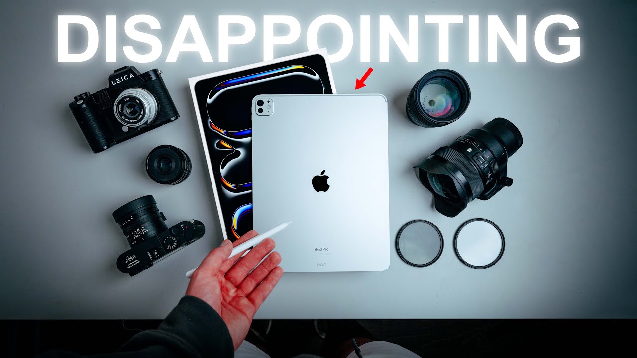 Apple M4 iPad Pro... A Disappointing Update For Photographers (long term review)