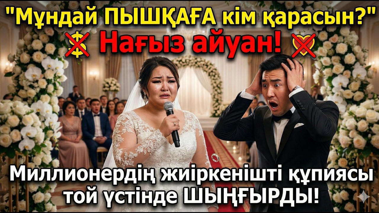 Бай жігіт толық қызбен 24 миллионға бәстесті  Бірақ тойда бәрі әшкере болды!