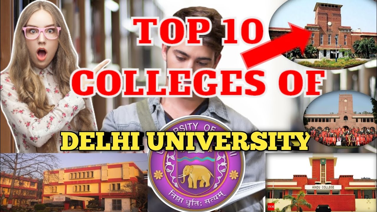 Top 10 delhi university colleges ll Top 10 Co-Ed delhi university colleges@CollegeSpy29