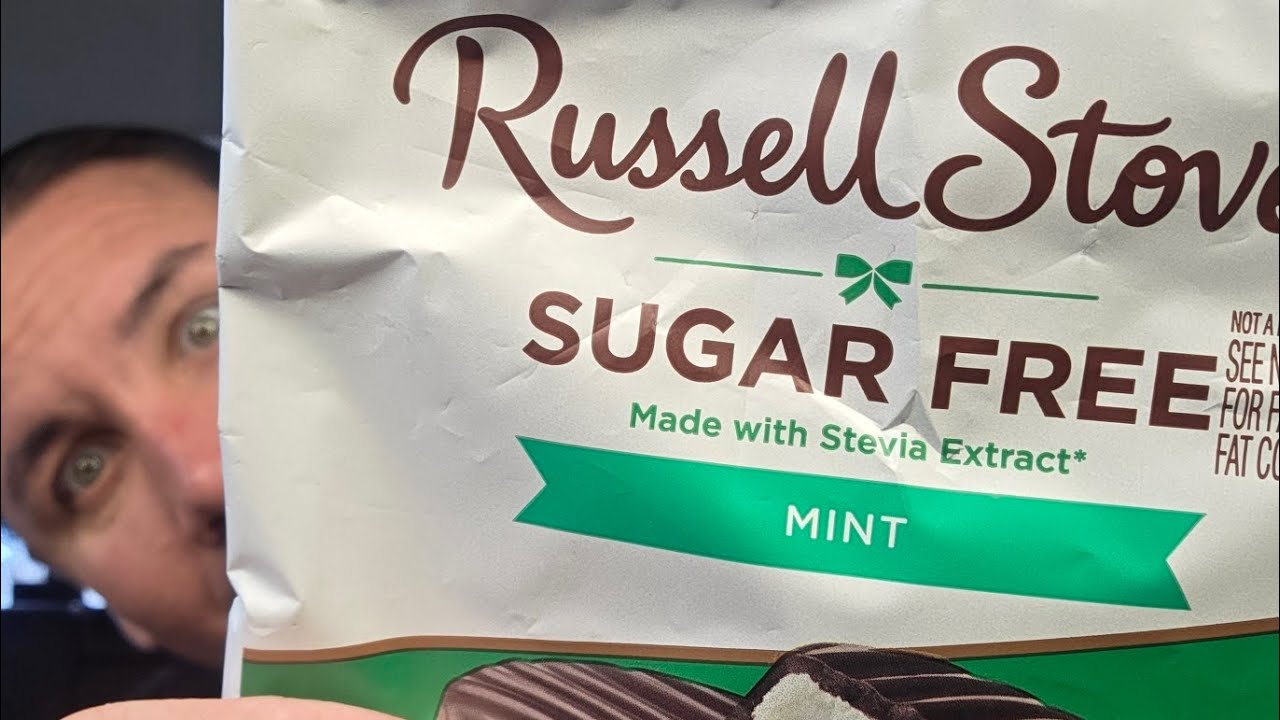 Review Russell Stover sugar free mint