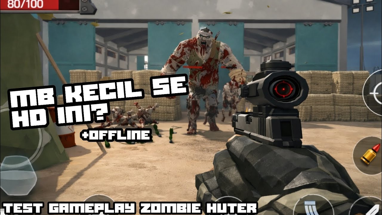 MENURUT KALIAN HD?|| TEST GAMEPLAY ZOMBIE HUTER POLY