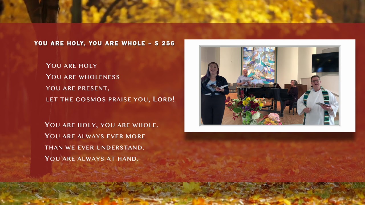 YOU ARE HOLY YOU ARE WHOLE