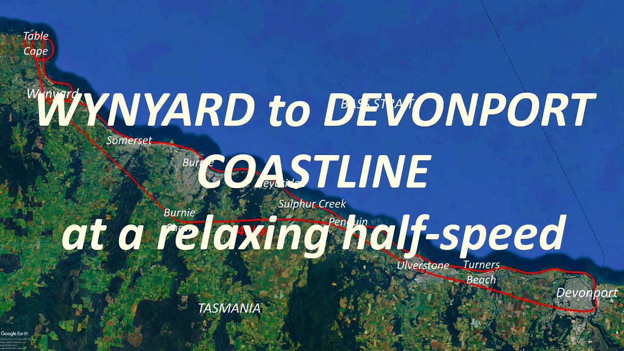 Wandering Foxbat 4K - Wynyard to Devonport Coastline