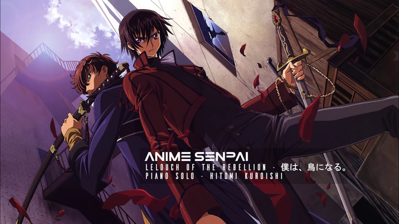 CODE GEASS Lelouch of the Rebellion || 僕は、鳥になる。- Piano Solo - Hitomi Kuroishi