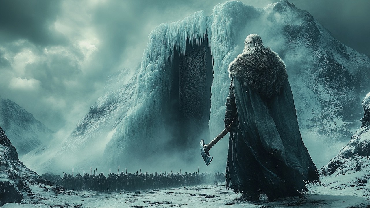 HEL’S GATE – Viking March Through the Frozen Abyss | Cinematic Viking Music & Ghostly Visuals ⚔️