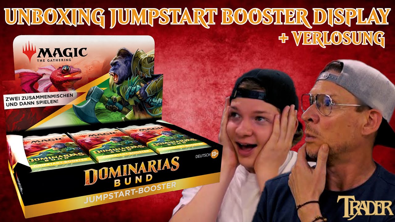 MTG Dominaria United Opening Jumpstart Booster Display deutsch | Magic the Gathering Unboxing Trader