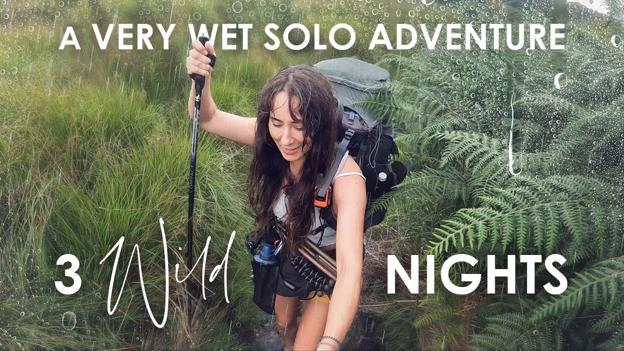 3 Nights Alone in the Wild • A Very Wet Solo Mountain Adventure!