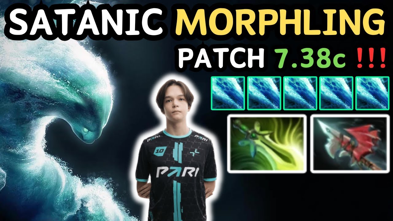 🔥 MORPHLING Carry Gameplay From RANK 6 SATANIC 🔥 Satanic Perspective - Dota 2